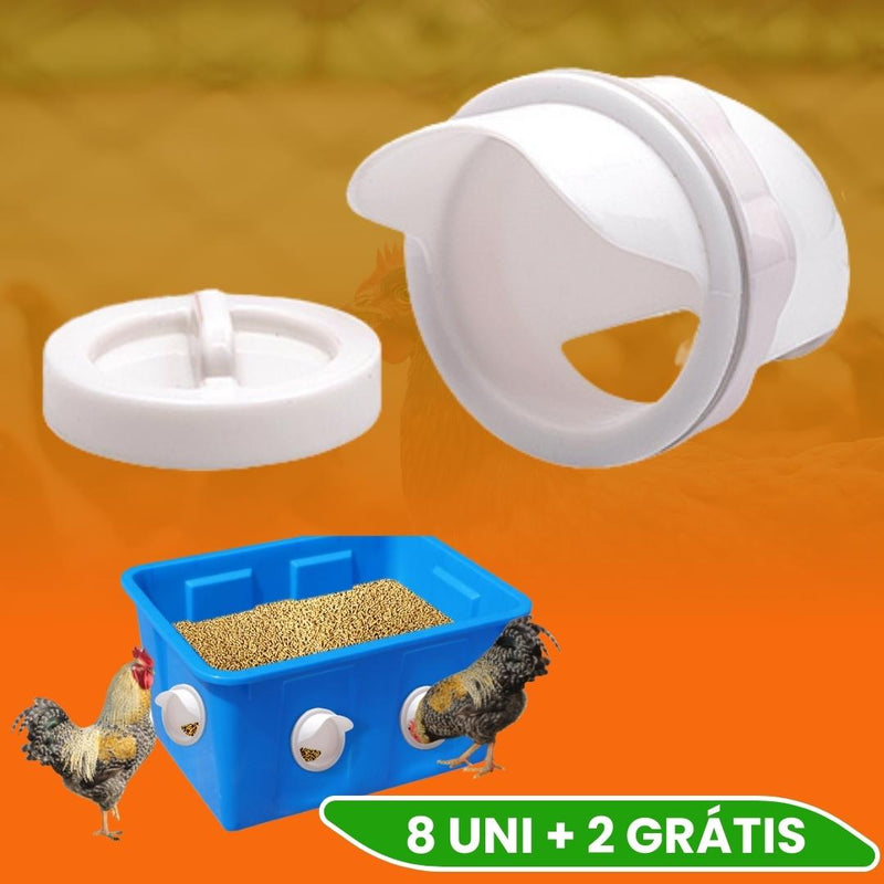 Comedouro automático para galinhas AutoChicken