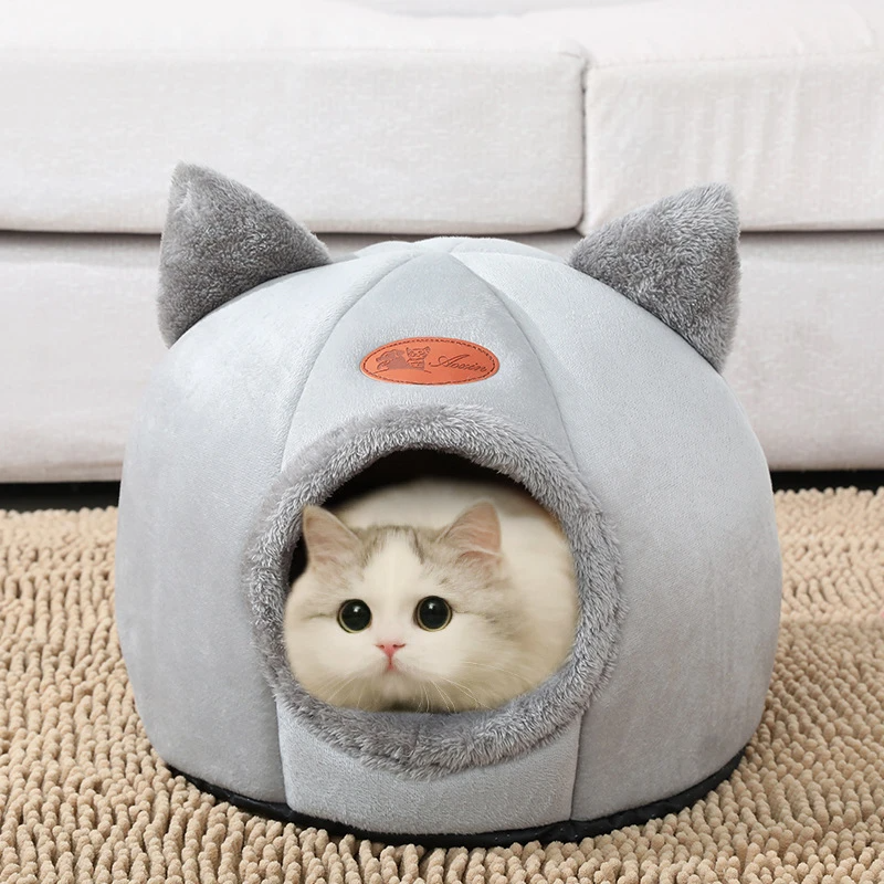 Casinha de pelúcia para cachorros e gatos CuteIgloo