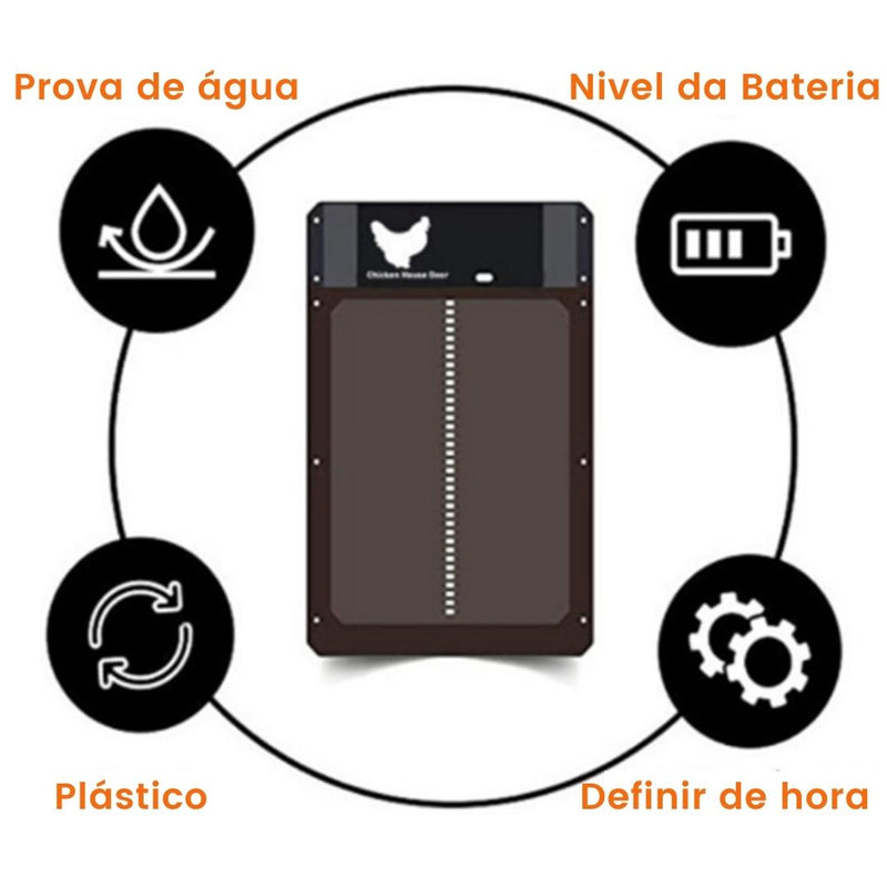 Porta Automática para Galinheiro SafeChicken