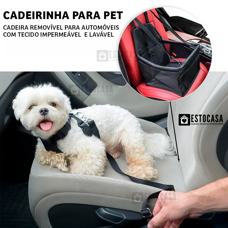 Cadeirinha Pet Para Carro Cachorro Cães Gatos 10kg Estocasa